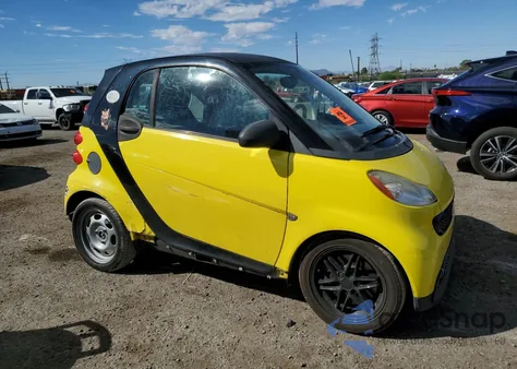 2013 Smart Fortwo Pure z USA, uszkodzony, nr VIN WMEEJ3BA0DK661968